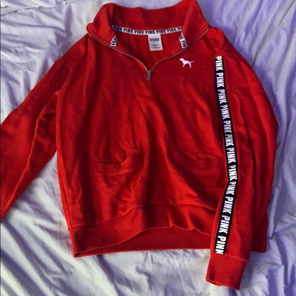 PINK Quarter Zip